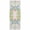 Green, variant on Boho Green Flower Door Curtains for Door Window, French Sidelight Front Back Door Curtains With Tieback, Botanical Watercolor Leaf Floral Kitchen Rod Pocket Drapes Panel, 54"x72"