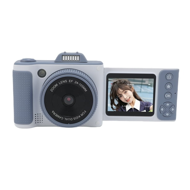 Cámaras digitales para fotografía, cámara de vlogging de 66mp para youtube con autofocus 2.4 "180 Pantalla de selfie cámara de selfie 16x luz de flash zoom digital digital digital