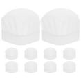 thumbnail image 1 of Shisuyan 10pcs Disposable Kitchen Work Cap For Kids' Cooking And Baking Activities Children Baking Cap Pastry Bakery Hat Easy to Wear, 1 of 8