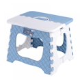 thumbnail image 2 of AMERTEER Home Foldable Step Stool for Kids - 10 Inches Wide and 8 Inches Tall - Holds Up to 300 lbs - Lightweight Plastic Folding Step Stool for Kids  Kitchen  Bathroom & Living Room (Kha, 2 of 5