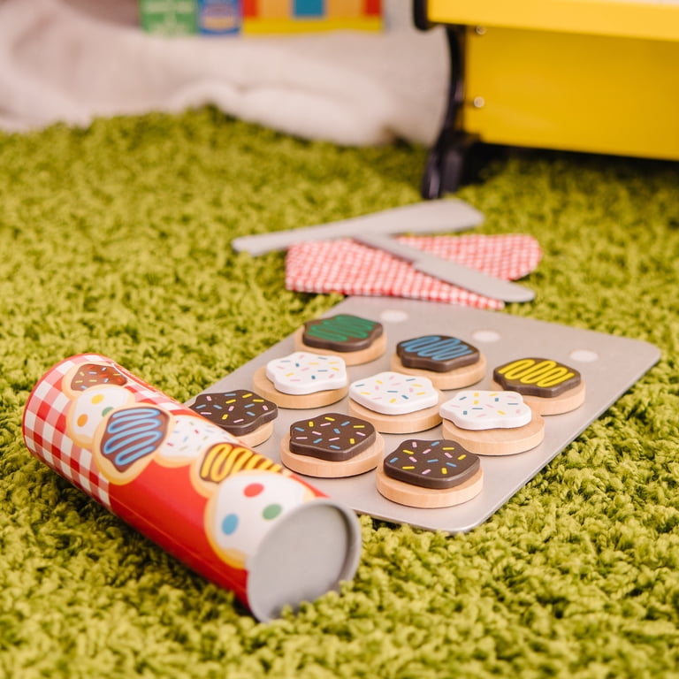 Free Shipping! Melissa & Doug Wooden Cookie Set with Sliceable