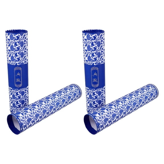 Masteelf 2 Pcs Sturdy Poster Storage Tube for Blueprints Drawing Tube Artwork Storage Tube Telescoping Document Tube for Poster Holder and Transport