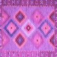 thumbnail image 1 of Ahgly Company Indoor Square Southwestern Purple Country Area Rugs, 6' Square, 1 of 4
