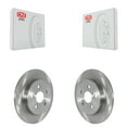 thumbnail image 1 of CMX Rear Disc Brake Rotors Pair for Car Toyota Corolla K8-101801, 1 of 8