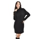thumbnail image 4 of Vestido de Punto Con Cuello Alto Roman Fashion 3821 Negro, 4 of 5
