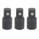 thumbnail image 1 of Adaptador de enchufe de 3 uds., convertidor de llave de trinquete de 3/8 a 1/2, herramienta de conversión de acero de alto carbono, 1 of 14