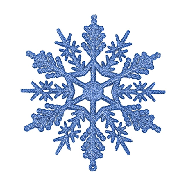 48 piezas Copo de nieve Decoración navideña Decoraciones para árboles de Navidad Lugar Programa Colgante Wmkox8yii gf6170