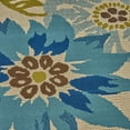 thumbnail image 6 of GDF Studio Lilith Outdoor 5'3" x 7' Floral Area Rug, Ivory and Anemone, 6 of 6