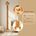 thumbnail image 4 of REGALWOVEN Cartoon Animals Height Chart Sticker, Peel and Stick Growth Chart with Age and Average Height Markings for Teens Baby Bedroom Tan 66.1 x 8.3 Inch, 4 of 7