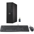 thumbnail image 1 of Dell OptiPlex 3050 Factor de Forma pequeño, Intel Quad Core i5-6500 hasta 3.6GHz, 16G DDR4, 256G SSD, DVDRW, WIFI, DP, HDMI, USB 3.0, 4K Support, Windows 10 Pro 64-Multi-Language Support Inglés/Españo, 1 of 5