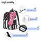 thumbnail image 3 of Disketp Ribbon Breast Cancer Awareness Mochila de Lona Estampada, Mochila Escolar de Viaje Ligera para Estudiantes y Portátil-Small, 3 of 5