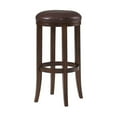 thumbnail image 3 of Alaterre Furniture Natick Bar Height Stool - Distressed Walnut - Set of 2, 3 of 8