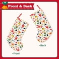 thumbnail image 2 of Picia Crabs Shrimps for 18in Christmas Stockings, Xmas Stocking for Kids, Holiday and Family Stocking for Fireplace or Party Decoration, 2 of 7