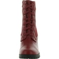 thumbnail image 3 of BCBGeneration Womens Pilas Faux Leather Lace-Up Booties, 3 of 3