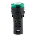 thumbnail image 3 of Indicateur d'Alarme Flash LED Lampe de Signalisation Buzzer AC220V AD16-22SM Vert, 3 of 9