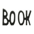 thumbnail image 6 of DecMode 5" Book Black Aluminum Bookends (Set of 2), 6 of 8