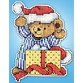 thumbnail image 2 of Bear Ornament Plastic Canvas Kit-4"X3" 14 Count, 2 of 2