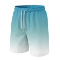 thumbnail image 5 of Satingcolo Men's Baggy Sweat Shorts Fleece Lounge Shorts Casual Lightweight Drawstring Y2k Loose Fit Shorts Khaki M, 5 of 5