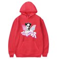 thumbnail image 3 of Sudadera con capucha de Tini Stoessel, mercancía de cantante, unisex, para hombres y mujeres, estilo callejero informal, para cosplay, moda, sudadera con capucha de manga larga, 3 of 5