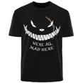 thumbnail image 2 of Camiseta de algodón 100 % transpirable de alta calidad con estampado divertido de carita sonriente de hip hop para hombre, ropa informal de moda urbana para hombre, 2 of 4