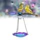 thumbnail image 4 of Bird Feeder, Exquisite Energy Saving Bird Feeder Tray  For Outdoor Decoration For Tree ANGGREK Solar Bird Feeder, 4 of 8