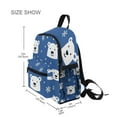 thumbnail image 3 of FORMRS School Backpack with Front Zippered Pocket 12" Elementary Student Travel Daypack, White Polar Bear, 3 of 6