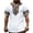 White, variant on Medieval Viking T-Shirt for Men Ethnic Printed Summer Boho Short Tee Retro V Neck Cotton Linen Beach Hippie Shirt