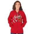 thumbnail image 4 of Autism Awareness Disabled Autistic Zip Up Hoodie Men's Women's Brisco Brands S, 4 of 6