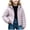 Light Purple, variant on Enyan Girls Winter Puffer Jacket Little Kid Girl Warm Quilted Bubble Coat with Waterproof Windproof Hooded for Outdoor Wear School Wear