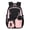 Pink-black, variant on Girls School Backpack Waterproof Lightweight Bookbag with Reflective Straps & Trolley Strap for Grades 3-7, Blue
