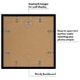 thumbnail image 3 of Americanflat 15x15 Picture Frame with Polished Plexiglass with 12x12 Mat 2 Pack Display Photo Galleria - Black, 3 of 8