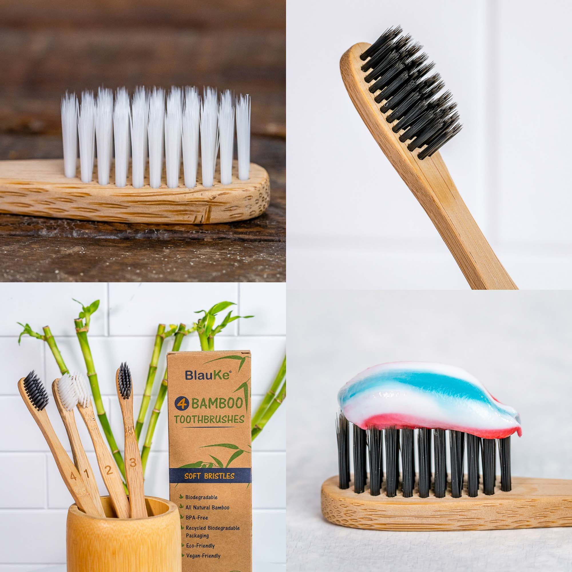 BlauKe Bamboo Toothbrushes - Thumbnail 2