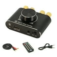 thumbnail image 2 of Audio amplifier,15w Stereo Amplifier Amplification Support App Input Amplification Support 3.5mm Aux Usb Support App And App And Remote Stereo Amplifier 12/24v Amplifier Bt 3.5mm Bt 3.5mm Aux Huiop, 2 of 6