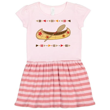 

Inktastic Boating Kids Tribal Canoe Gift Toddler Girl Dress