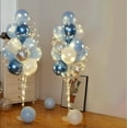 thumbnail image 5 of Balloon Stand Kit for Floor with String Lights, 2 Set Centerpieces Decorative Balloons for Wedding Christmas Birthday Anniversary Party, 5 of 6