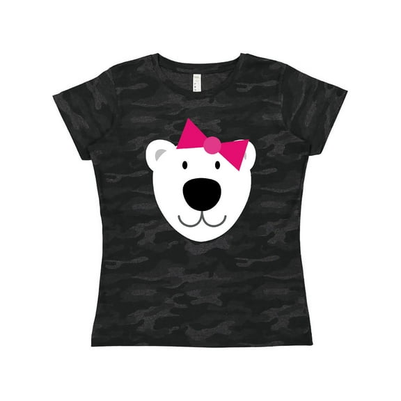 Inktastic Polar Bear Girl Women's T-Shirt
