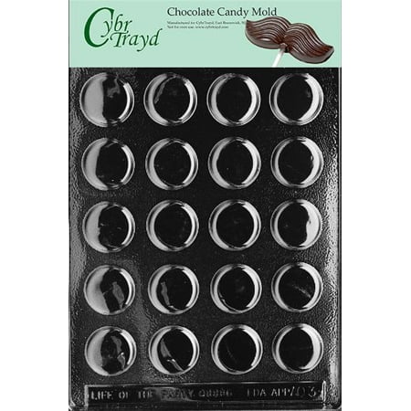 

THIN PEPPERMINT PATTY chocolate candy mold