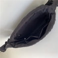 thumbnail image 1 of Bolso bandolera para mujer Bolso bandolera informal Bolso suave para citas de invierno (negro), 1 of 8