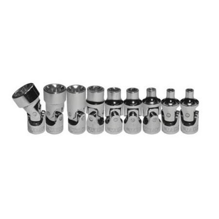 

Vim Tools VMUJET400 9 Piece 0.25 Square Drives Inverted Universal Joint E-Torx Set