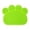 Green, variant on Paw Shape Cat Litter Mat, Non-Slip Waterproof Pet Feeding Mat for Litter Trapping, Washable Soft PVC Fiber Scatter Control Rug for Cats & Dogs, 16"x12"