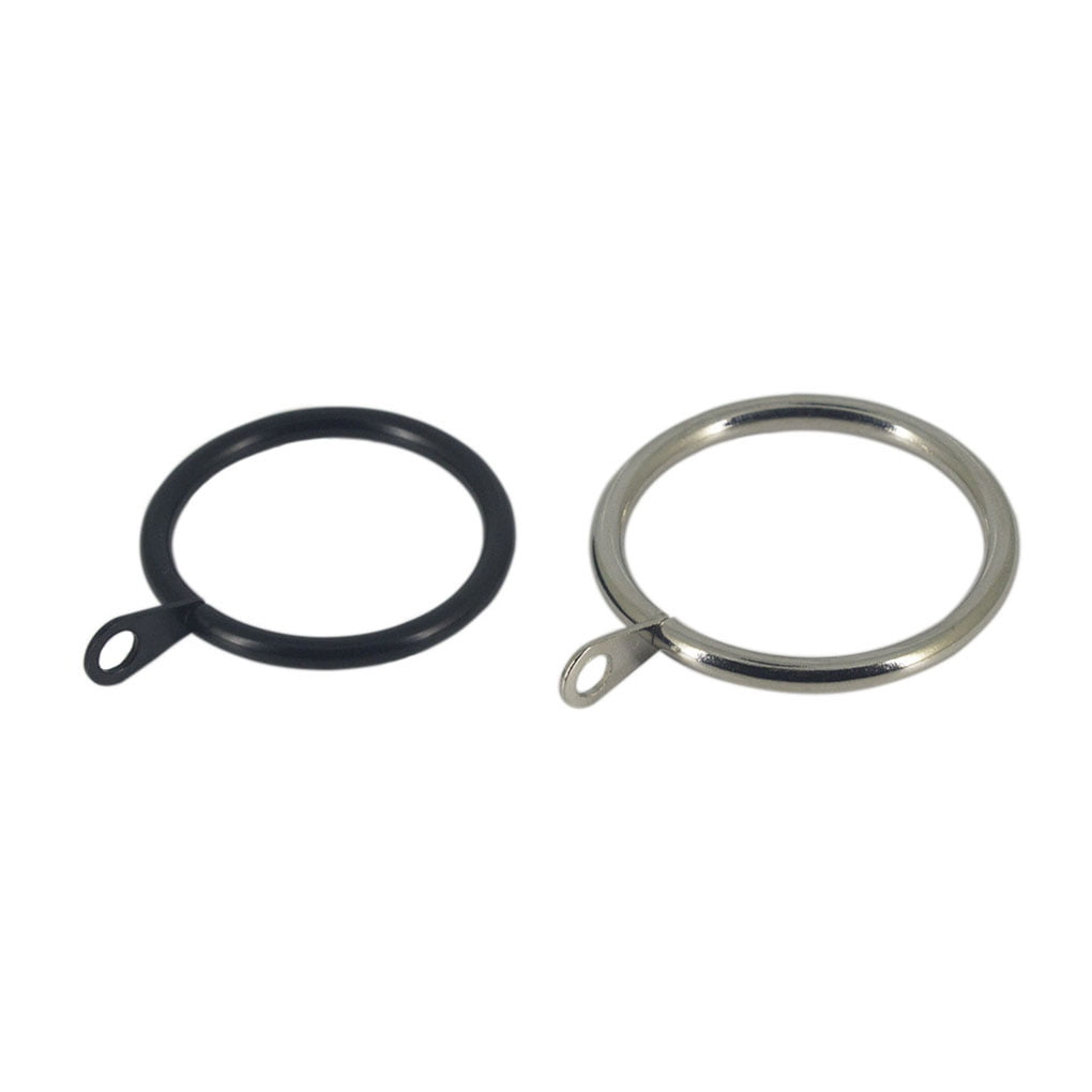 Plastic Curtain Hook Rings 32 MM Pole Rod Hanging Loops 10 pcs 4 Colors In Stock 