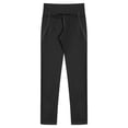 thumbnail image 4 of Jowowha Kids Girls Yoga Dance Pants Training Leggings Compression Slim Fit Sweatpants with Pockets Black 140, 4 of 5