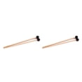 thumbnail image 3 of Toystoory Pack of 2 Bell Mallets Sticks with Bass Energy Hand Drumsticks Percussion Handle Hammers Musical Wood Chime uno 2piezas Toystoory CBP458017, 3 of 6