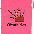 thumbnail image 4 of Inktastic Bagpiper Kids Future Piper Boys or Girls Baby Bodysuit, 4 of 5