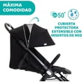 thumbnail image 4 of Carriola Para Avión Bebé Chicco Carrinho We Ultra Compacta Negro, 4 of 5