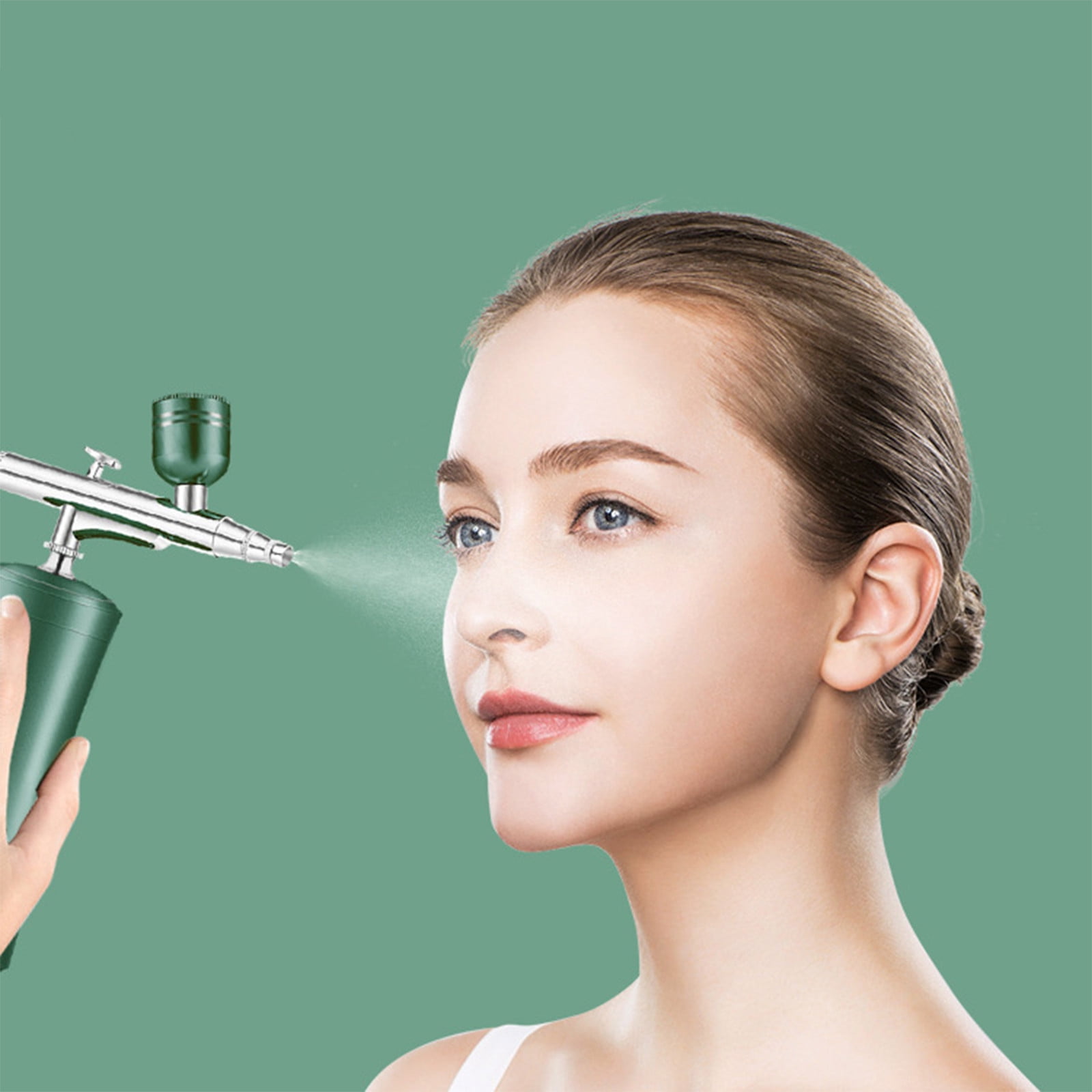 Kiplyki New Arrivals Oxygen Facial Portable Airbrush, Skin Facial Portable Makeup Airbrush Serum Toner Mist Sprayer Facial Misters Device