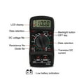 thumbnail image 3 of XL830L Multimeter LCD Digital Display High Precision Portable Multimeter AC DC Backlight Multifunctional Electrical Instrument ,High Efficiency, 3 of 6