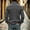 Gray, variant on MexChoioe Mens Fall Casual Knit Cardigan Lapel Collar Denim Spliced Open Front Design Loose Cut Daily Coat for Mens