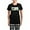 With Checker Pant, variant on CafePress - Mayoillum - Women's Short Sleeve Print T-Shirt and Pants Dark Cotton Pajama Set