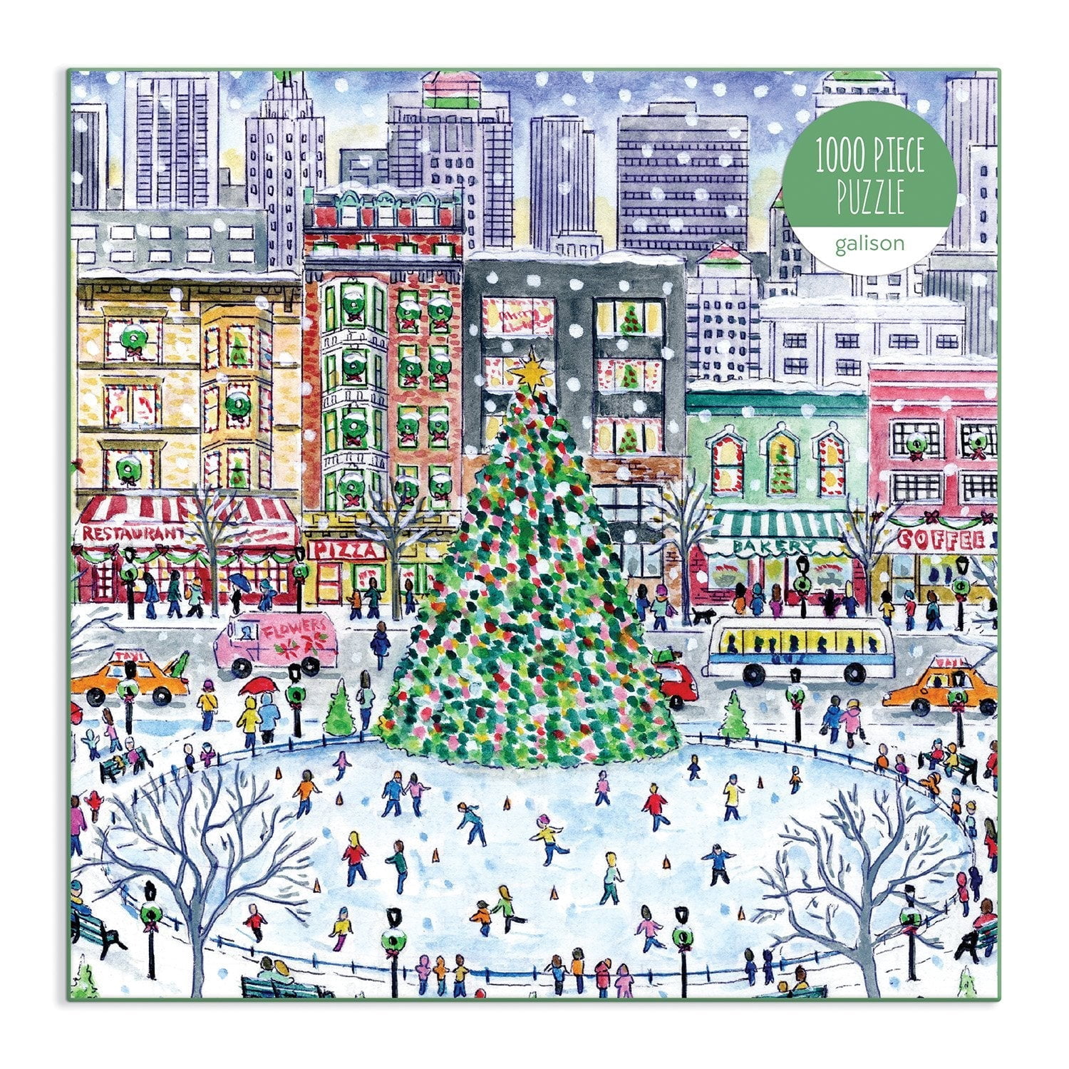 Michael Storrings Christmas in the City 1000 Piece Puzzle (Other)